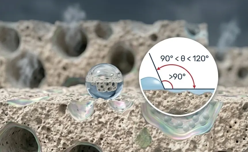 Hydrophobierte Kapillaren verhindern Kapillaraufstieg und seitliche Wasserdurchdringung